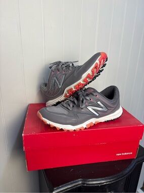 New Balance Minimus Sport Golf Shoes Grey Pink Women’s 6.5